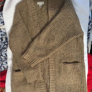 big comfy oversized sweater in a medium. (fits very very oversized)